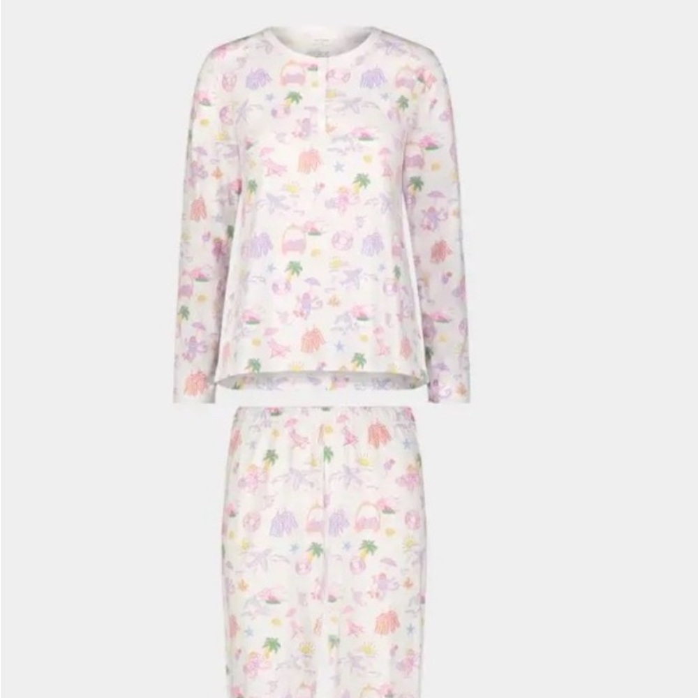 Kids Floral Pajamas Set